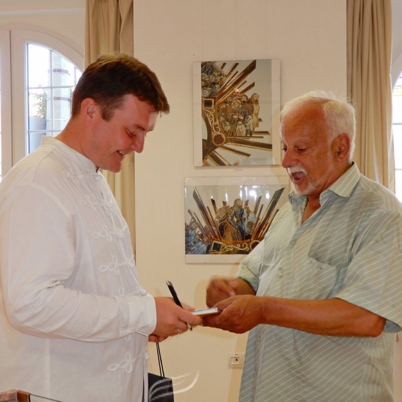 Ünnepi kiállításmegnyitó és kenyérszentelés 48